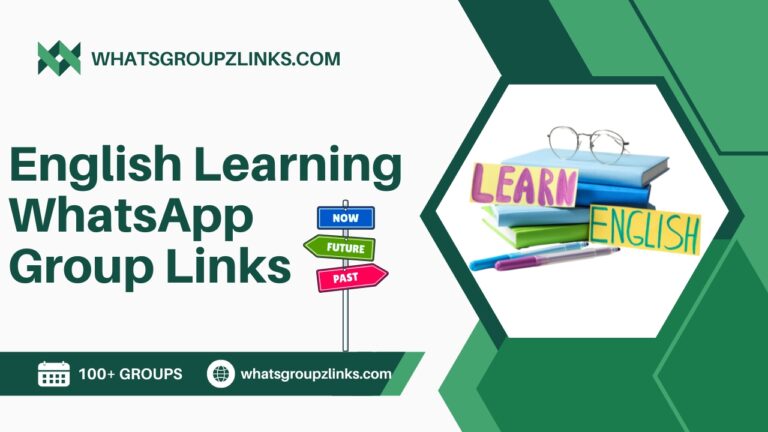 English Learning WhatsApp Group Links