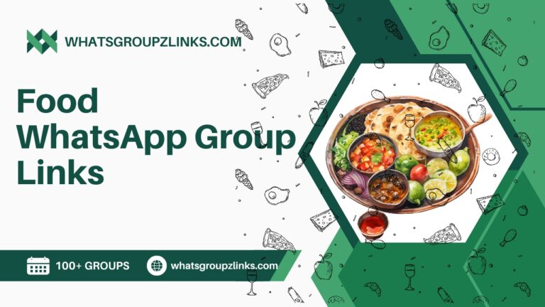 Food WhatsApp Group Links