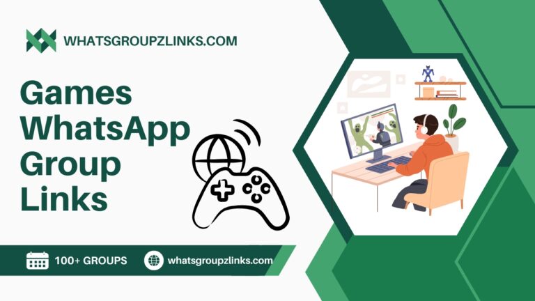 Games WhatsApp Group Links