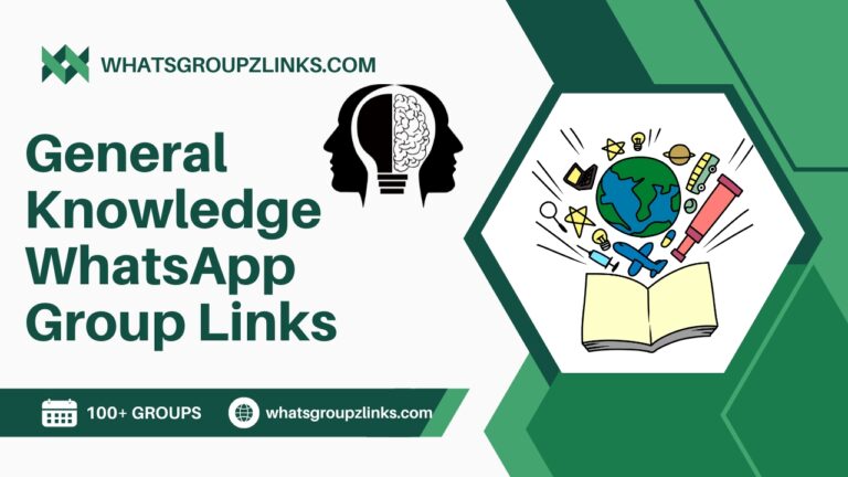 General Knowledge WhatsApp Group Links