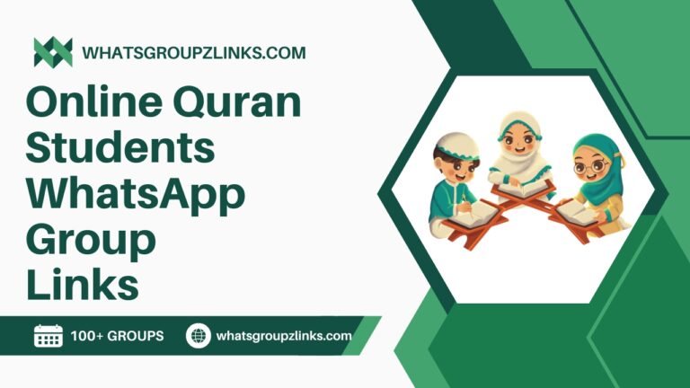 Online Quran Students WhatsApp Group Links