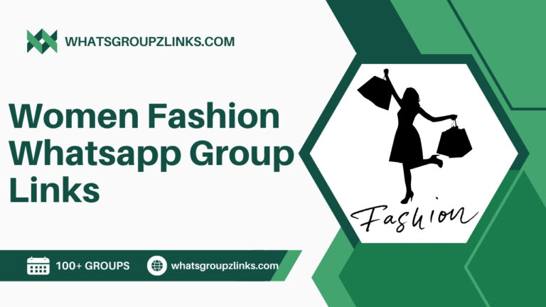 Women Fashion Whatsapp Group Links