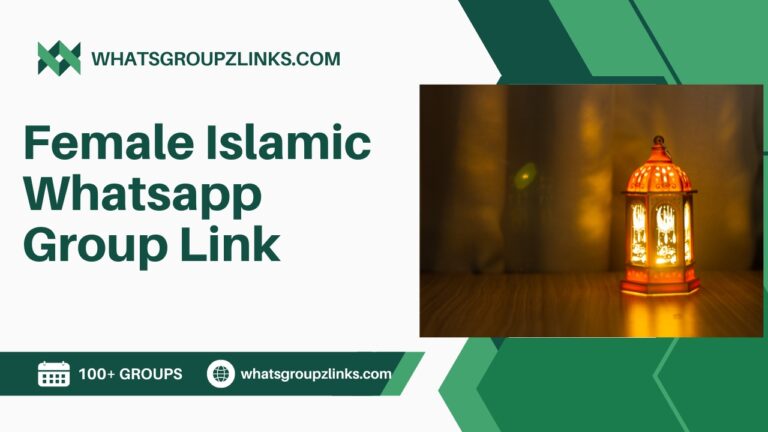 Female Islamic Whatsapp Group Link